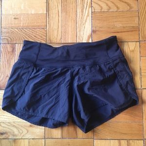 lululemon speed shorts
